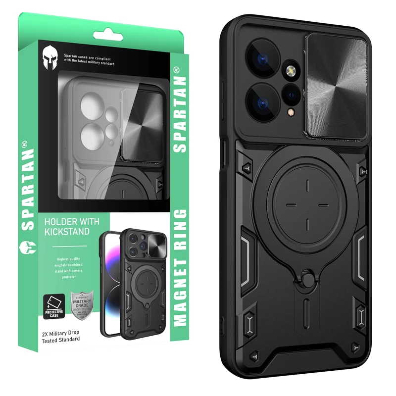 کاور اسپارتان مدل Magner Ring مناسب برای گوشی موبایل شیائومی Redmi Note 12 4G