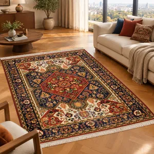 فرش پارچه‌ای مدل سنتی نقشینه
