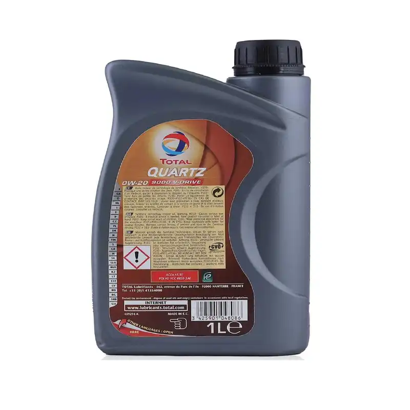 روغن موتور توتال مدل 0W20 حجم یک لیتر