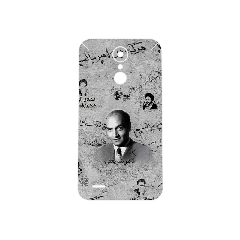 برچسب پوششی ماهوت مدل Doctor Shariati مناسب برای گوشی موبایل ال جی K10 2017