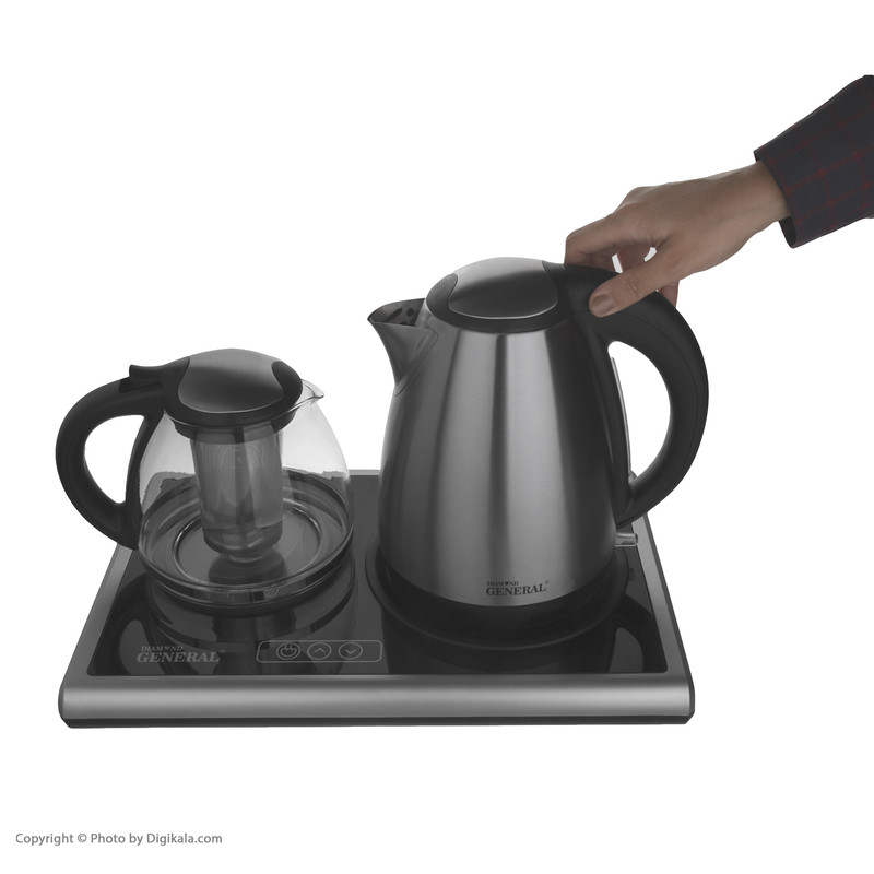 چای ساز دایموند جنرال مدل DGTT-317 به همراه قوری یدک