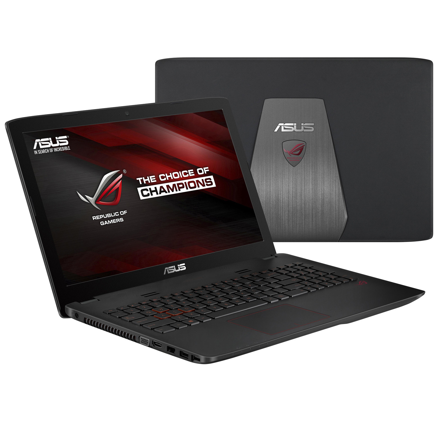 لپ تاپ 15.6 اینچی ایسوس مدل ROG GL552V-i7 16GB 1HDD 128SSD GTX 950M - کاستوم شده لپ تاپ 15.6 اینچی ایسوس مدل ROG GL552V-i7 16GB 1HDD 128SSD GTX 950M - کاستوم شده