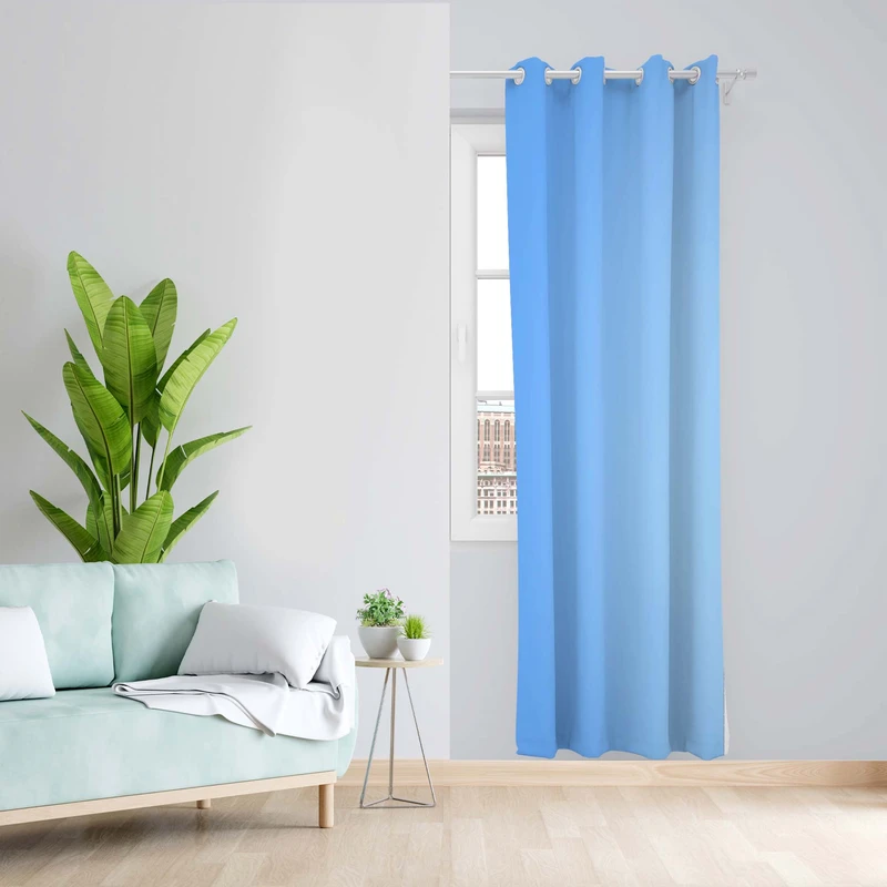 پرده طرح سایه روشن مدل مخمل پانچی کد 5536R z سایز 140x200 سانتی متر