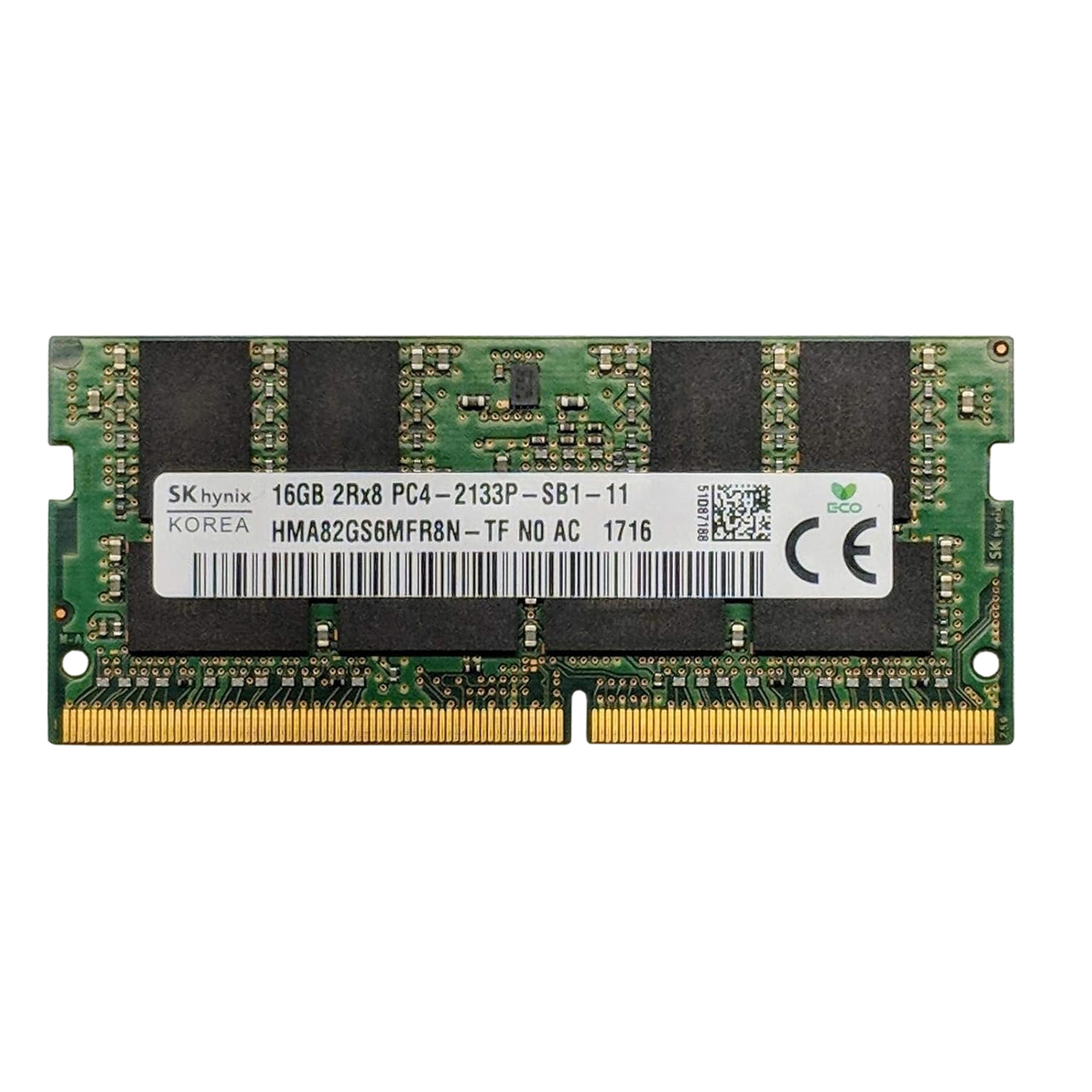 رم لپ تاپ DDR4 تک کاناله 2133 مگاهرتز CL11 اس کی هاینیکس مدل PC4-17000 ظرفیت 16 گیگابایت