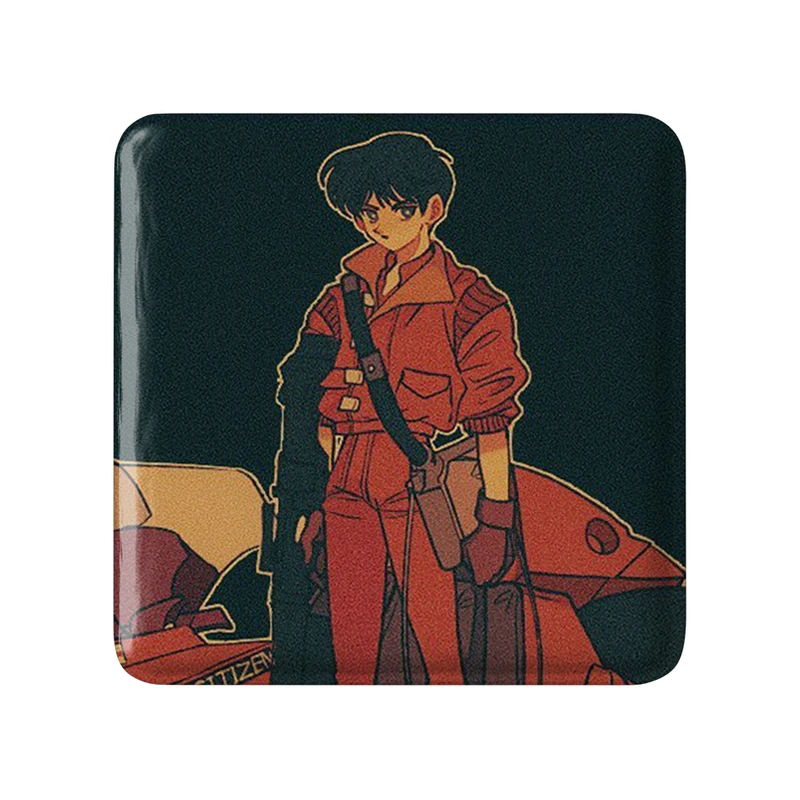 مگنت خندالو طرح کاندا انیمه آکیرا مدل مربعی کد 33358