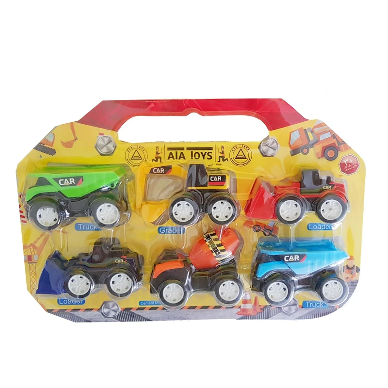 ماشین بازی مدل راهسازی کد rh-0006 مجموعه 6 عددی