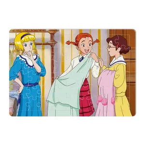 پازل 54 تکه طرح بابالنگ دراز مدل P608