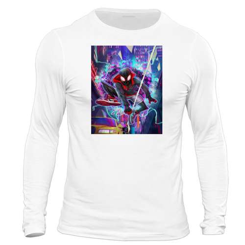 تی شرت آستین بلند مردانه مدل اسپایدرمن کد MA69 S