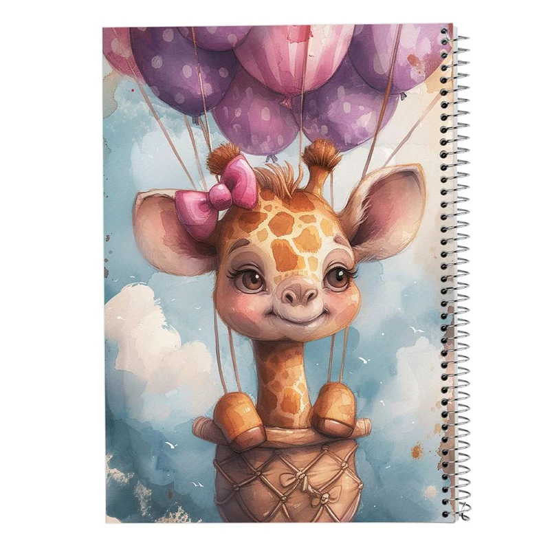 دفتر ژورنال نویسی 50 برگ مدوپد مدل نقطه ای طرح دخترانه کد DF15725