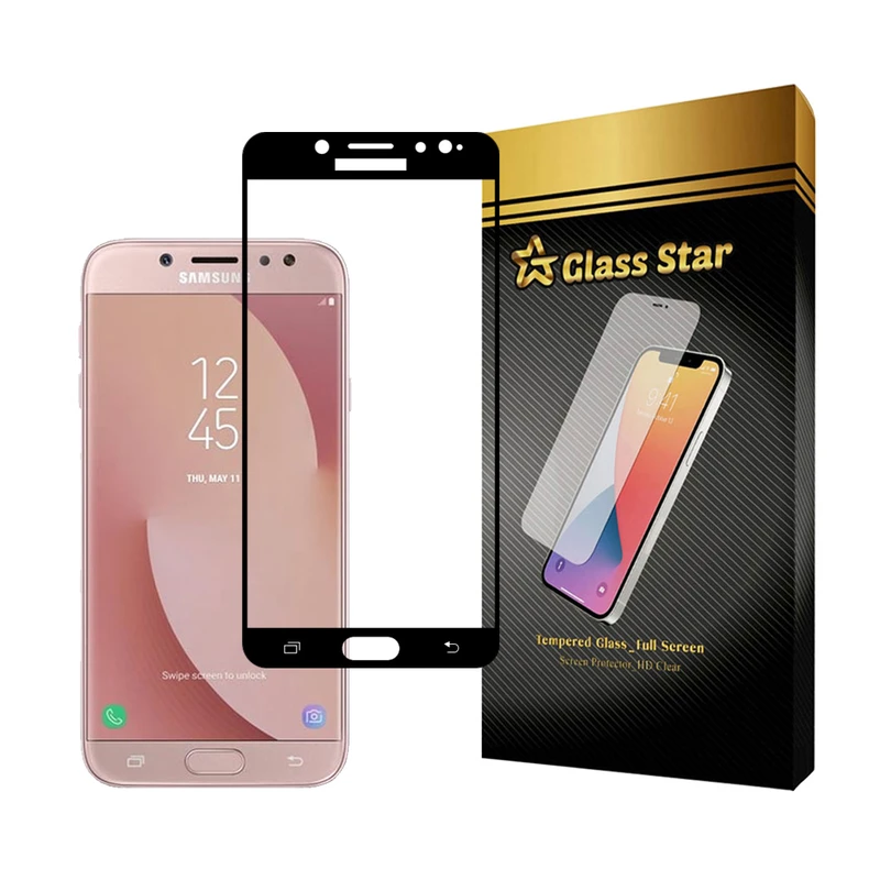 محافظ صفحه نمایش گلس استار مدل FULSLGS مناسب برای گوشی موبایل سامسونگ Galaxy J7 Pro / Galaxy J7 2017 / Galaxy J730