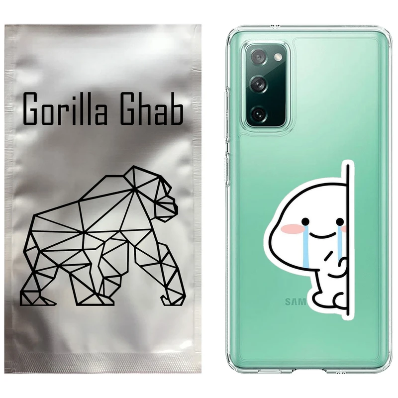 کاور گوریلا قاب مدل CLG کد 91 طرح اشک مناسب برای گوشی موبایل سامسونگ Galaxy S20 FE