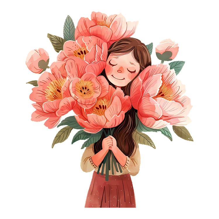 استیکر پارچه و لباس پاد آفرین مدل کارتونی کیوت فانتزی دخترانه کد S5641