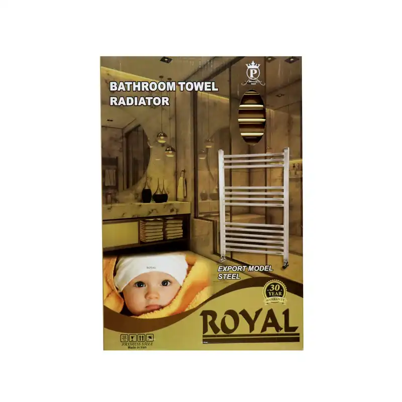 رادیاتور حوله خشک کن مدل استیل 304royal