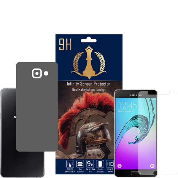  برچسب پوششی اینفینیتی مدل PRO MAX مناسب برای گوشی موبایل سامسونگ Galaxy A5 2016 به همراه محافظ صفحه نمایش