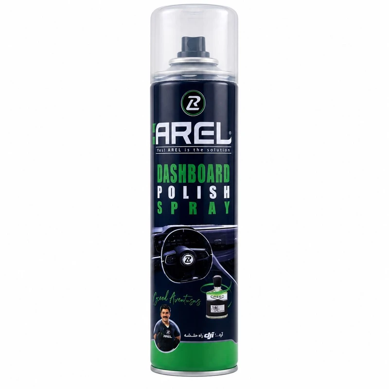 اسپری پولیش داشبورد خودرو آرل مدل Polish Creed Aventus حجم 300 میلی لیتر