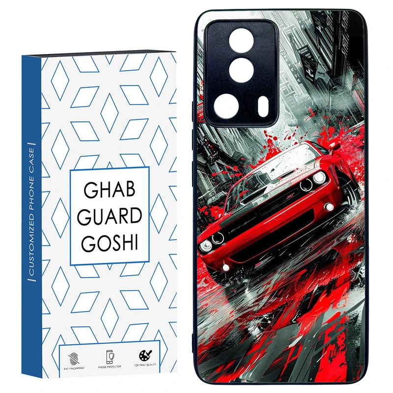 کاور قاب گارد گوشی طرح ماشین کد TPU-091 مناسب برای گوشی موبایل شیائومی Mi 13 Lite