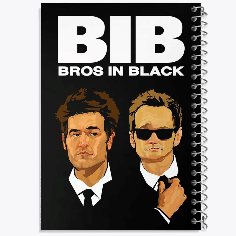 دفتر نقاشی 50 برگ خندالو مدل سریال آشنایی با مادر How I Met Your Mother کد 13785