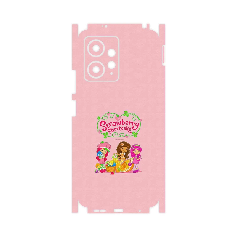 برچسب پوششی ماهوت مدل Strawberry Shortcake-FullSkin مناسب برای گوشی موبایل شیائومی Redmi Note 12 4G