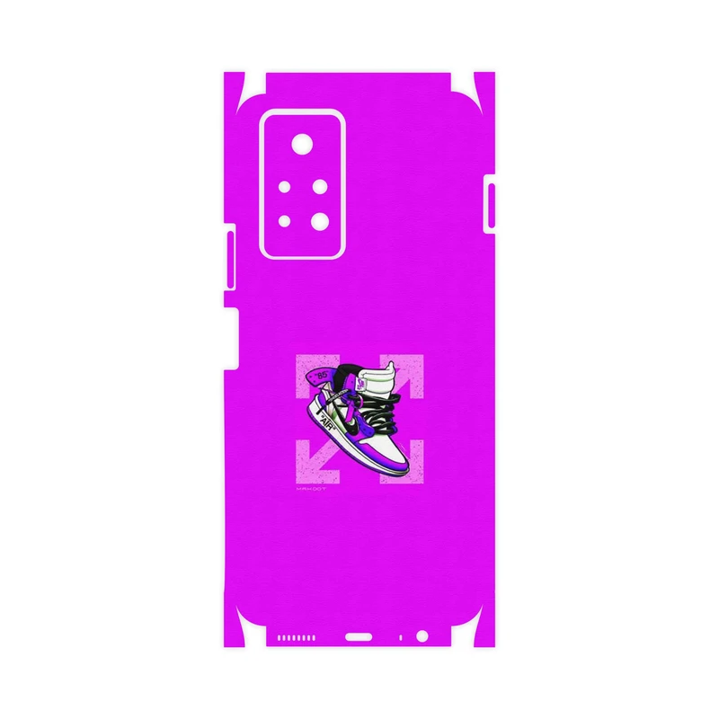 برچسب پوششی ماهوت مدل Nike Air Sneaker Digital Art-FullSkin مناسب برای گوشی موبایل اینفینیکس Note 11 Pro