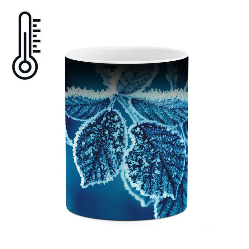 ماگ حرارتی کاکتی مدل برگ یخی کد mgh12051