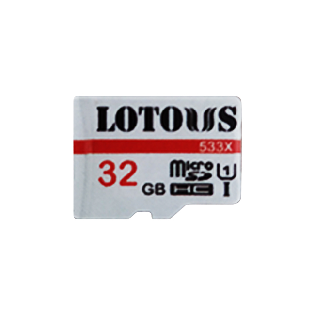 کارت حافظه microSDHC لوتوس مدل 533X کلاس 10 استاندارد UHS-I U1 سرعت 100MBps ظرفیت 32 گیگابایت