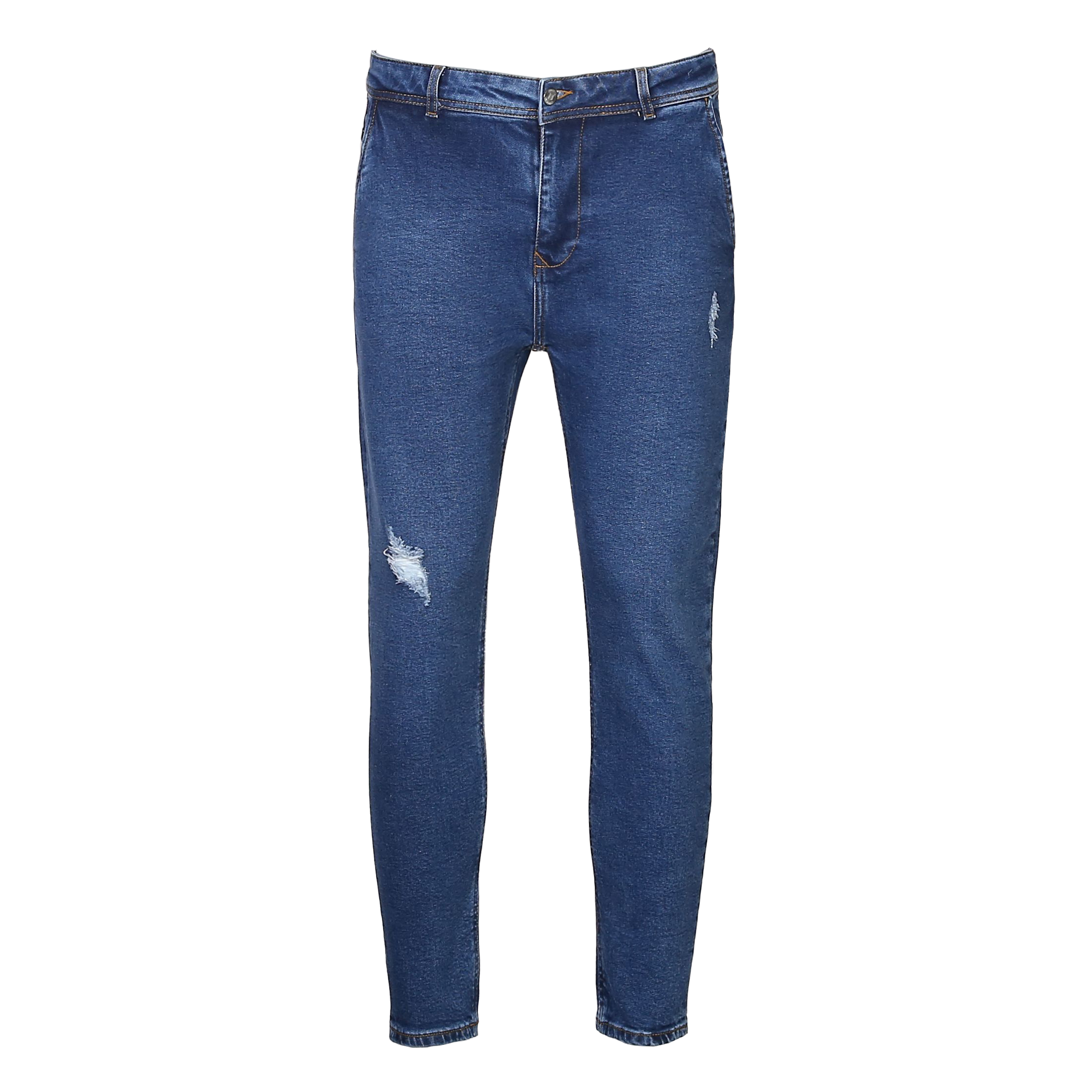 شلوار جین مردانه جی تی هوگرو مدل کروت رنگ آبی روشن