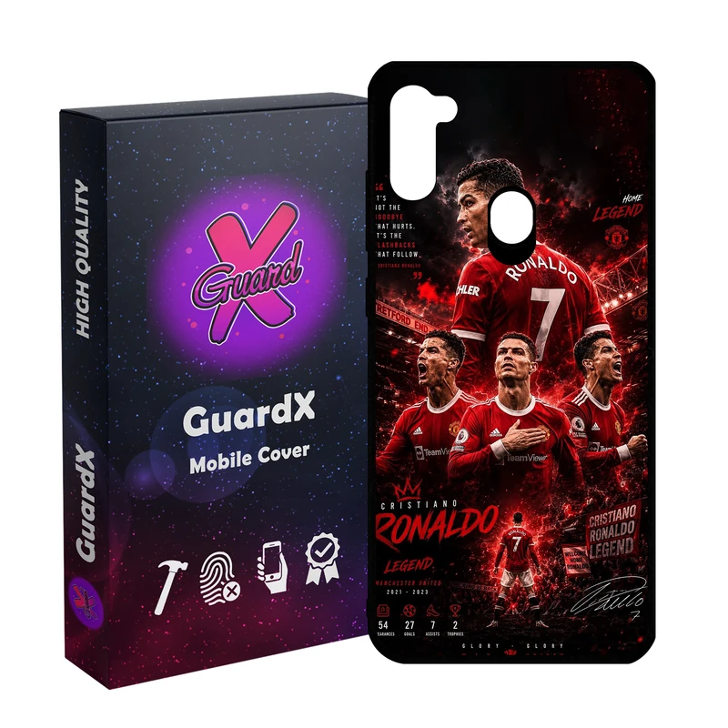 کاور گارد ایکس طرح Ronaldo مدل 11091 مناسب برای گوشی موبایل سامسونگ Galaxy A11/M11
