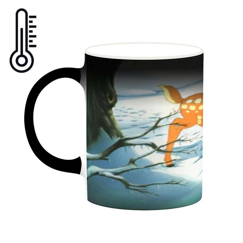 ماگ حرارتی کاکتی مدل کارتون Bambi کد mgh22233