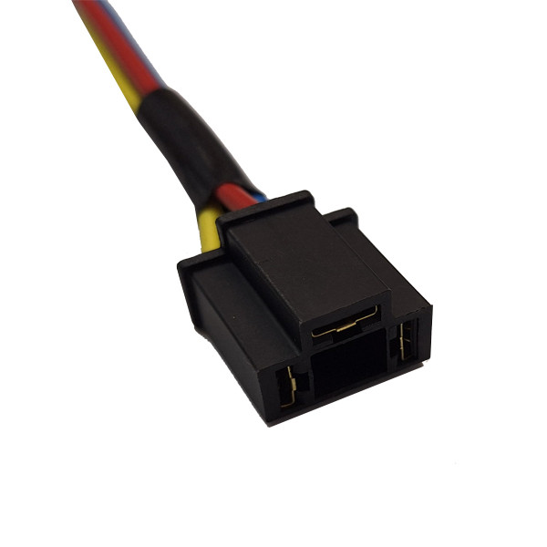 سوکت 3 فیش چراغ خودرو کد h4 بسته دو عددی