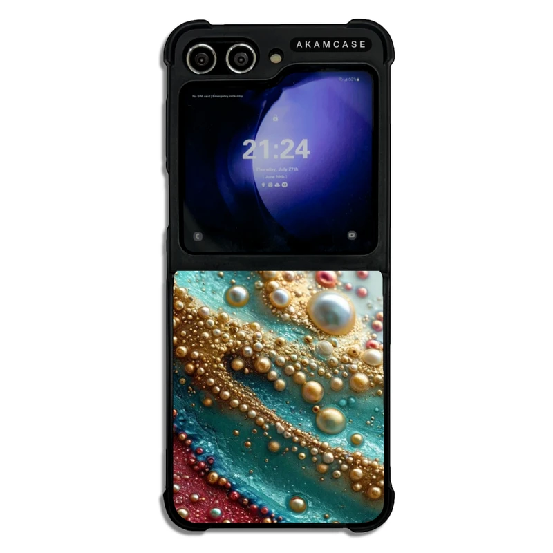 کاور آکام مدل AMC-WSGZFLIP5-JWELERY-23 مناسب برای گوشی موبایل سامسونگ Galaxy Z Flip 5
