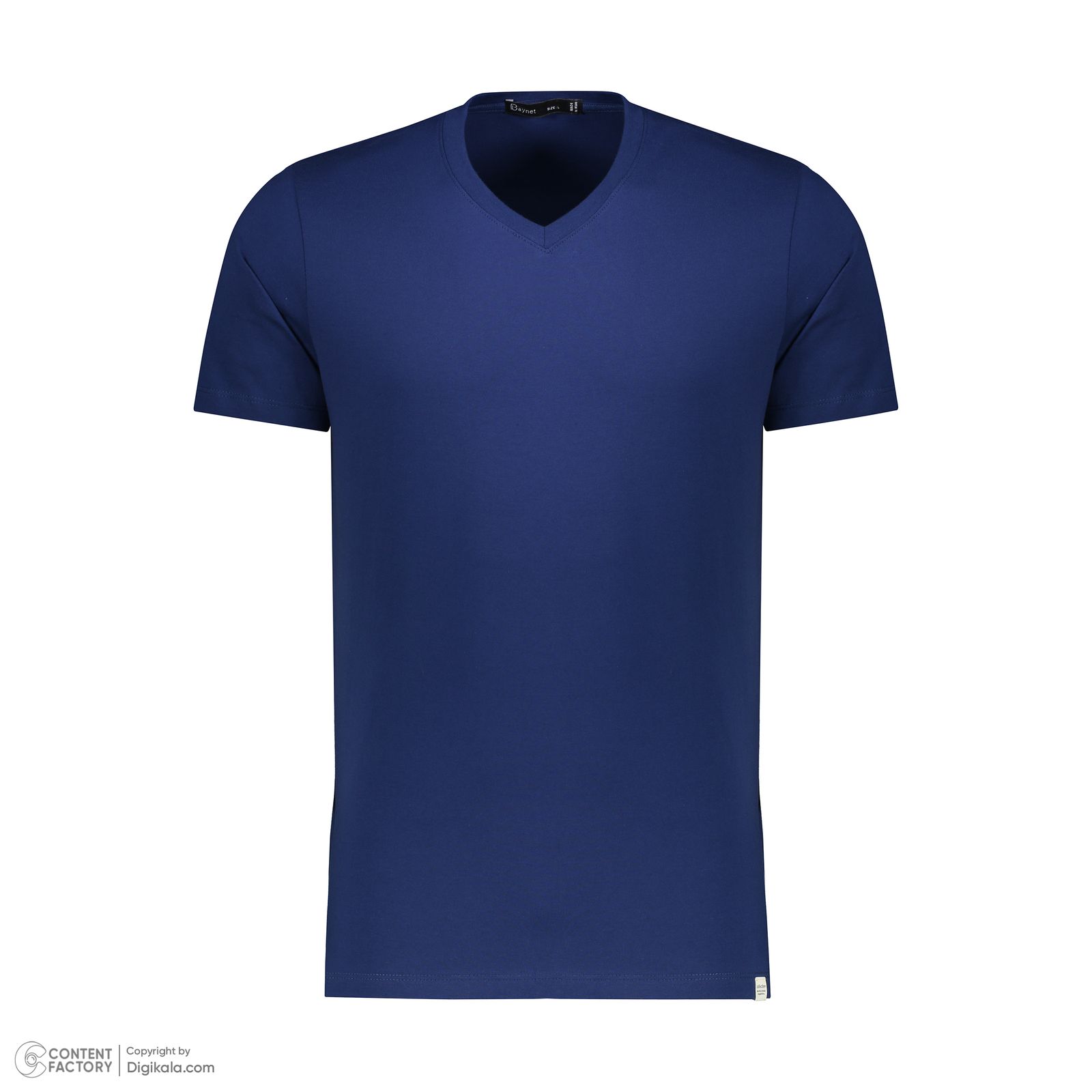 تی شرت آستین کوتاه مردانه باینت مدل 2261798 رنگ آبی نفتی -  - 4