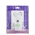 ماسک ورقه‌ای صورت دیپ سنس مدل لوندر حجم 25 میلی‌لیتر آبرسان، روشن‌کننده و نرم‌کننده با ویتامین A، B، C و E، روغن آملا و عصاره لوندر مناسب انواع پوست و تسکین‌دهنده پوست