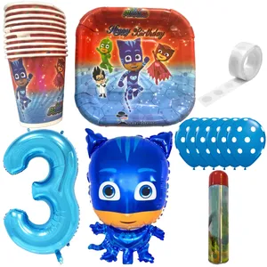 مجموعه 30 عددی تم تولد مستر تم طرح شب نقابها کد 3