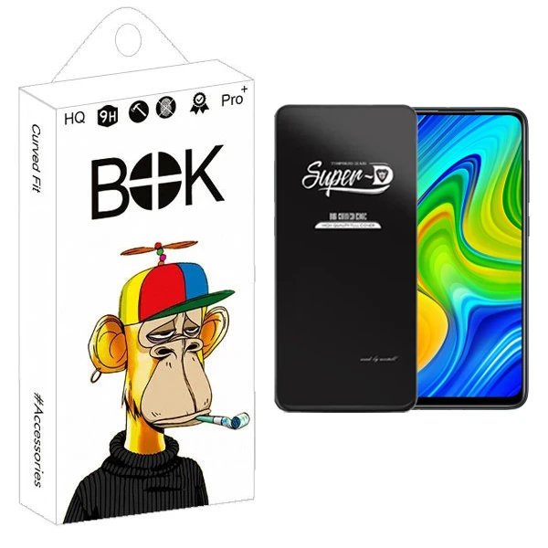 محافظ صفحه نمایش بوک مدل Transparent SuperD مناسب برای گوشی موبایل شیائومی Redmi 10X 4G