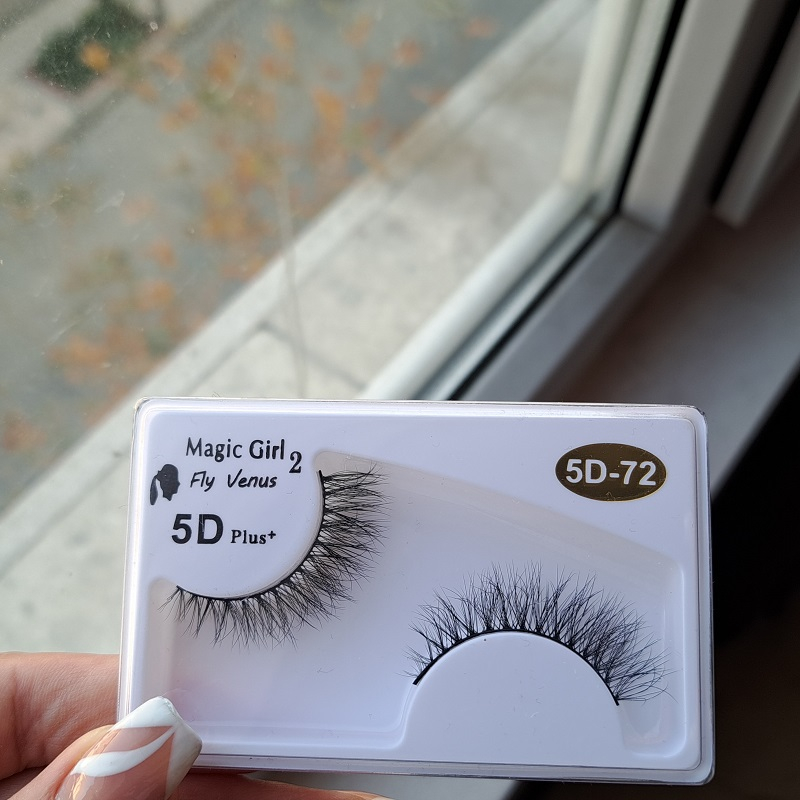 مژه مصنوعی مجیک گرل مدل 5 بعدی ابریشمی کد 5D-72 PLUSS