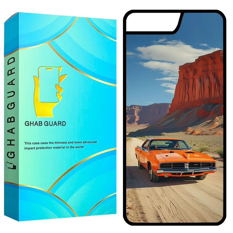 کاور قاب گارد طرح ماشین مدل GCHP7P مناسب برای گوشی موبایل اپل iPhone 7 Plus / 8 Plus