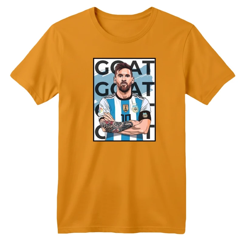 تی‌شرت آستین کوتاه لانگ بچگانه مدل مسی