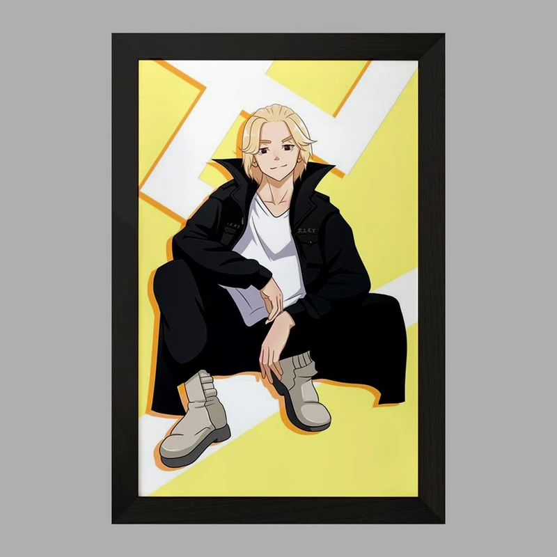 تابلو خندالو مدل مایکی انیمه توکیو ریونجرز Tokyo Revengers  کد 10578