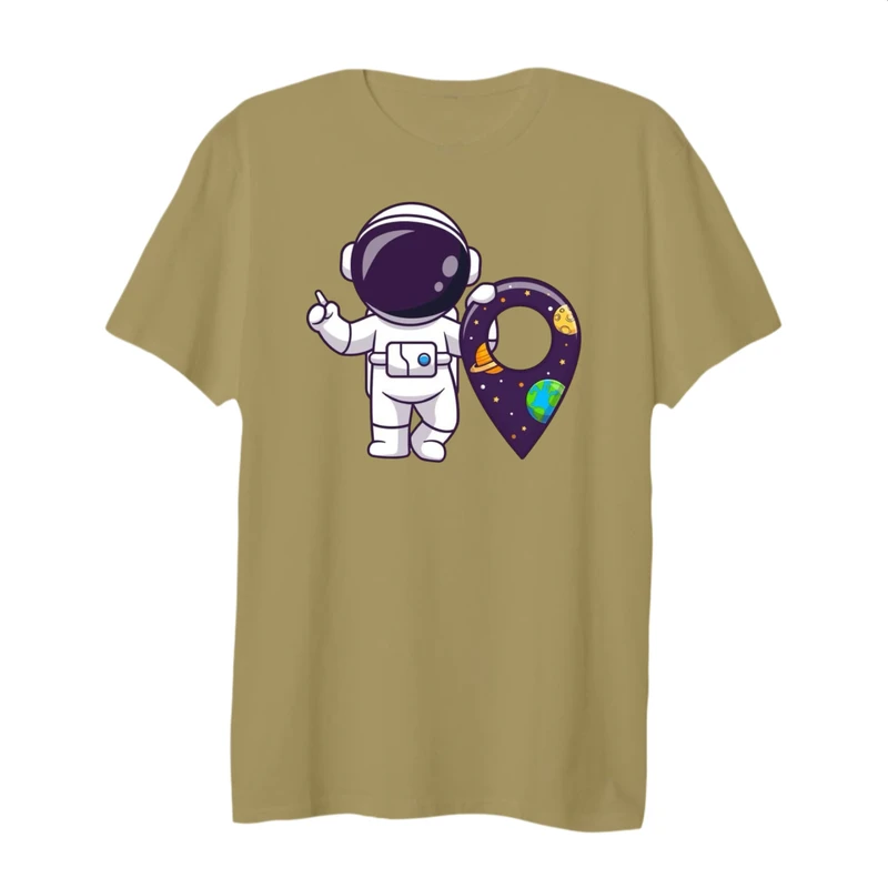 تی شرت لانگ زنانه مدل فضانورد کد ۸