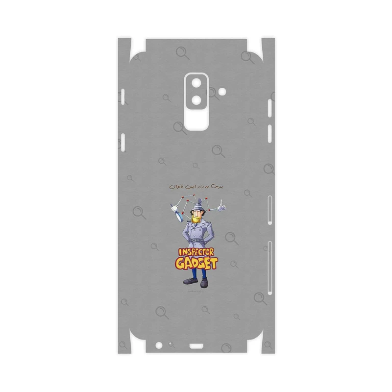 برچسب پوششی ماهوت مدل Inspector Gadget-FullSkin مناسب برای گوشی موبایل سامسونگ Galaxy A6 Plus 2018