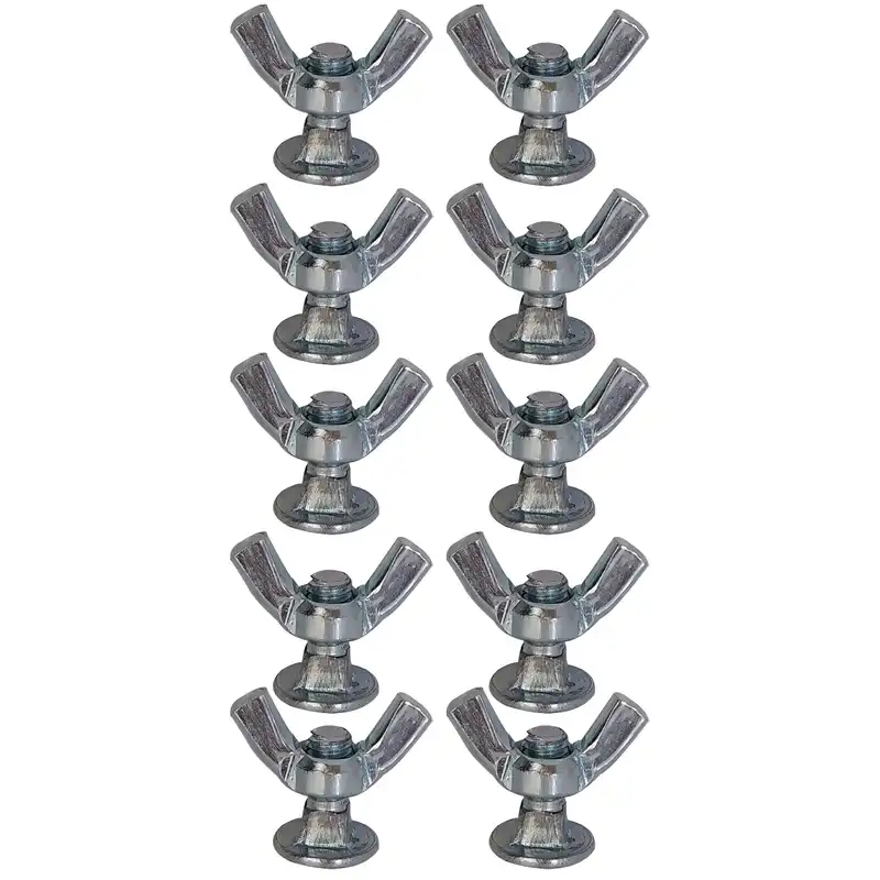 پیچ و مهره خروسکی مدل KH مجموعه 10 عددی