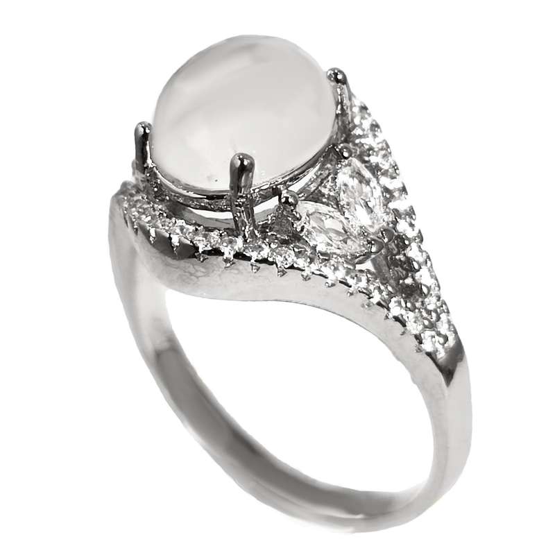 انگشتر نقره زنانه مدل جواهری عقیق در نجف DW7017