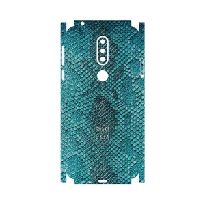 MAHOOT Blue Snake Skin-FullSkin Cover Sticker for Nokia 7.1