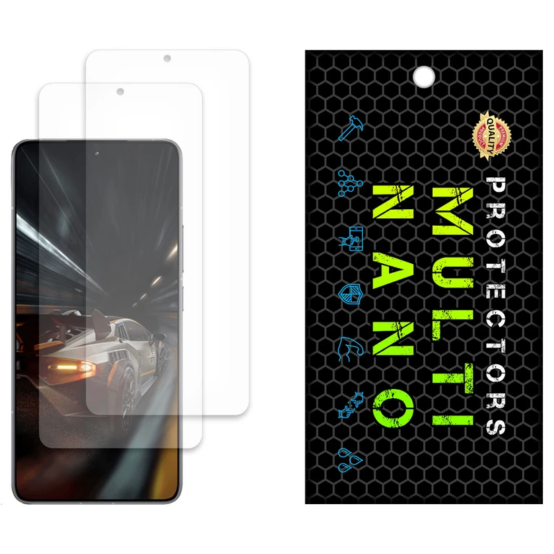 محافظ صفحه نمایش مات مولتی نانو مدل X-S2M مناسب برای گوشی موبایل شیائومی Redmi K70 Pro Lamborgini بسته دو عددی