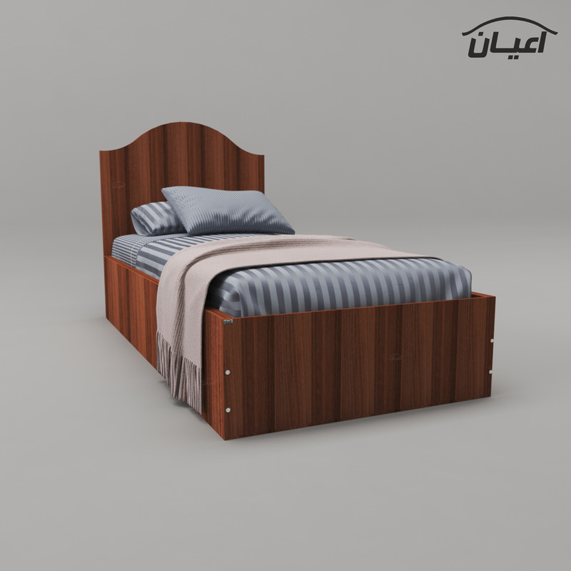 تخت خواب یکنفره اعیان مدل FH366 سایز 90x200 سانتی متر تخت خواب یکنفره اعیان مدل FH366 سایز 90x200 سانتی متر
