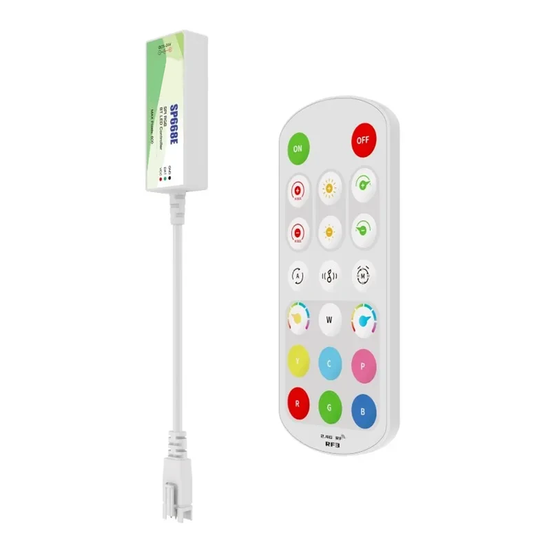 ریموت کنترل ال ای دی مدل هوشمند برنامه پذیر کد SP668