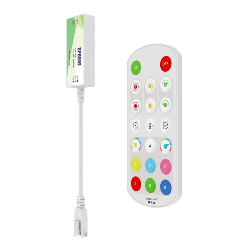 ریموت کنترل ال ای دی مدل هوشمند برنامه پذیر کد SP668