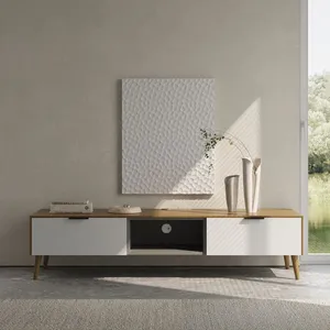 میز تلویزیون مدل ماندگار 2424 مناسب برای تلویزیون تا 75 اینچ