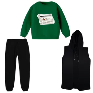 ست 3 تکه لباس راحتی بچگانه کد 08