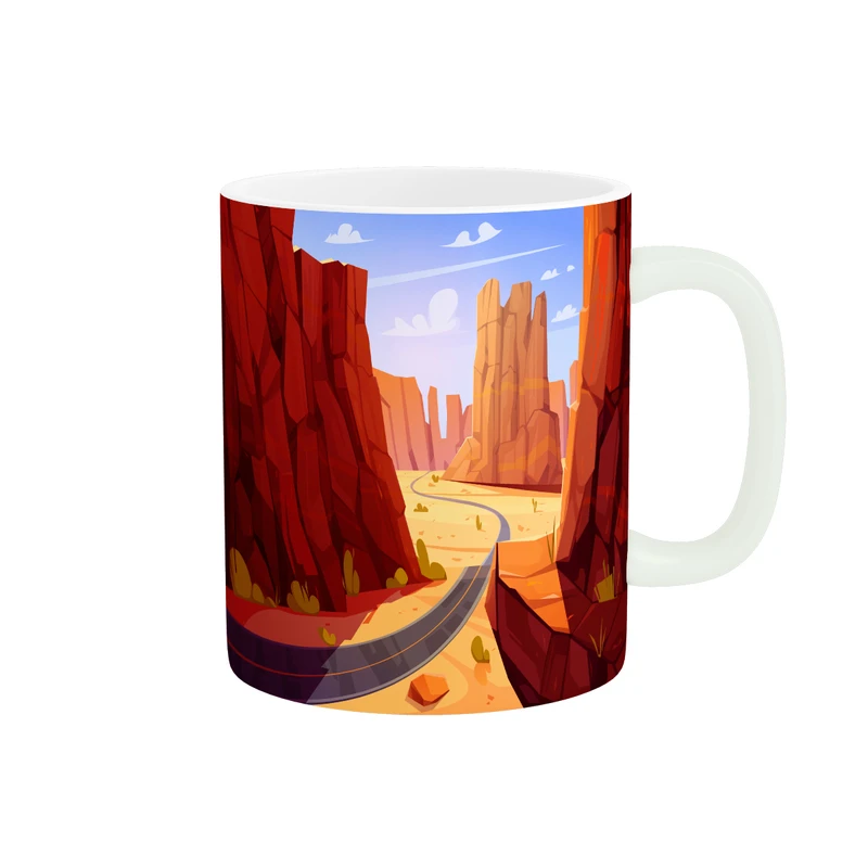 ماگ طرح بیابان کد 42